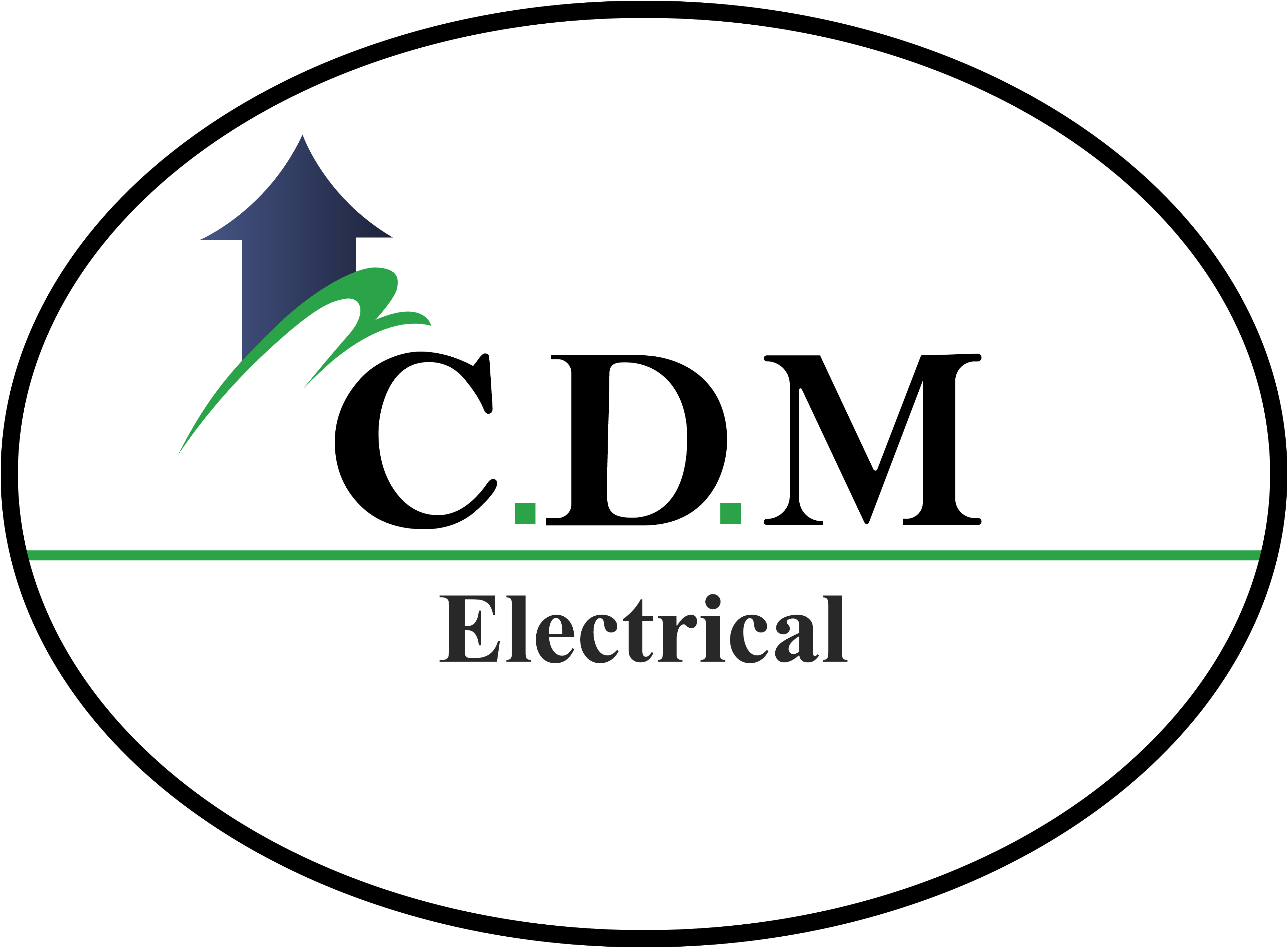 CDM Electrical And Fire Ltd logo, EV charger installer in Portsmouth