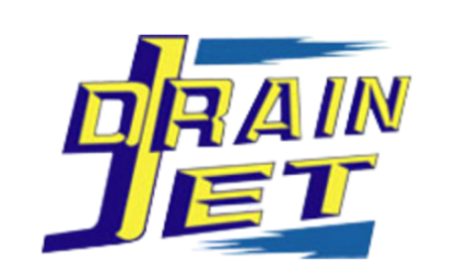 Drain Jet logo, plumber in Pudsey