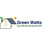 Green Wats LTD logo, EV charger installer in Liverpool