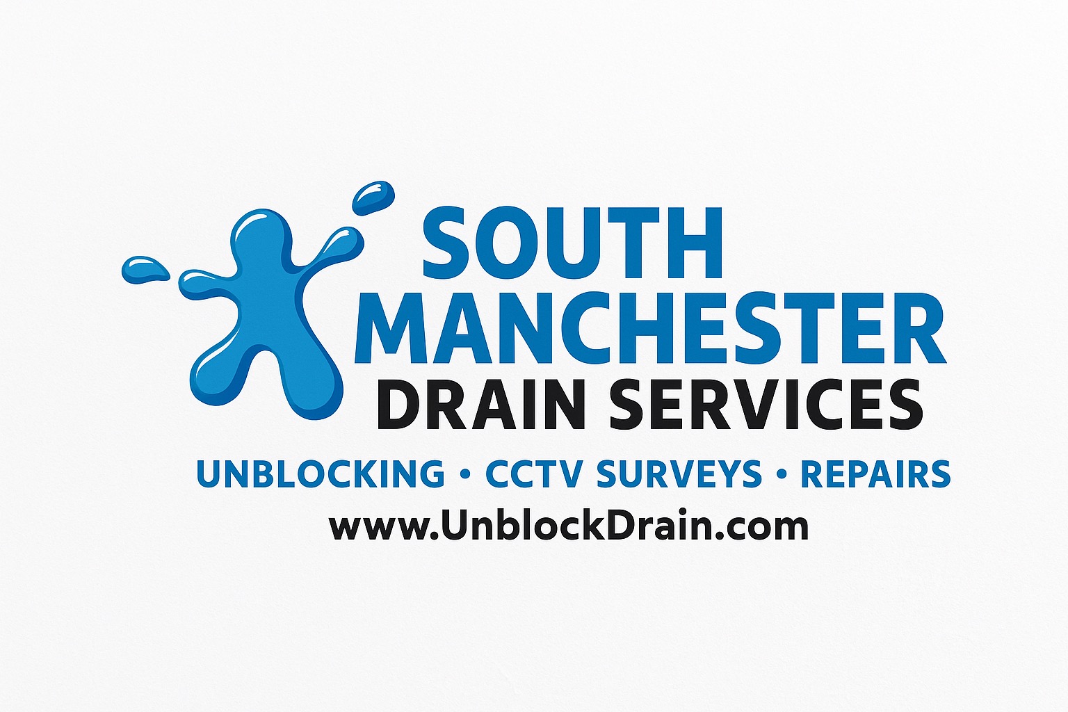 South Manchester Drain Services logo, drainage engineer in Wythenshawe