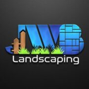 JWB LANDSCAPING logo, bricklayer in Newbury