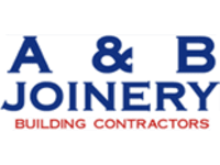A & B Joinery logo, builder in Middlesbrough