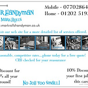 Mr Handyman logo, handyman in Poole