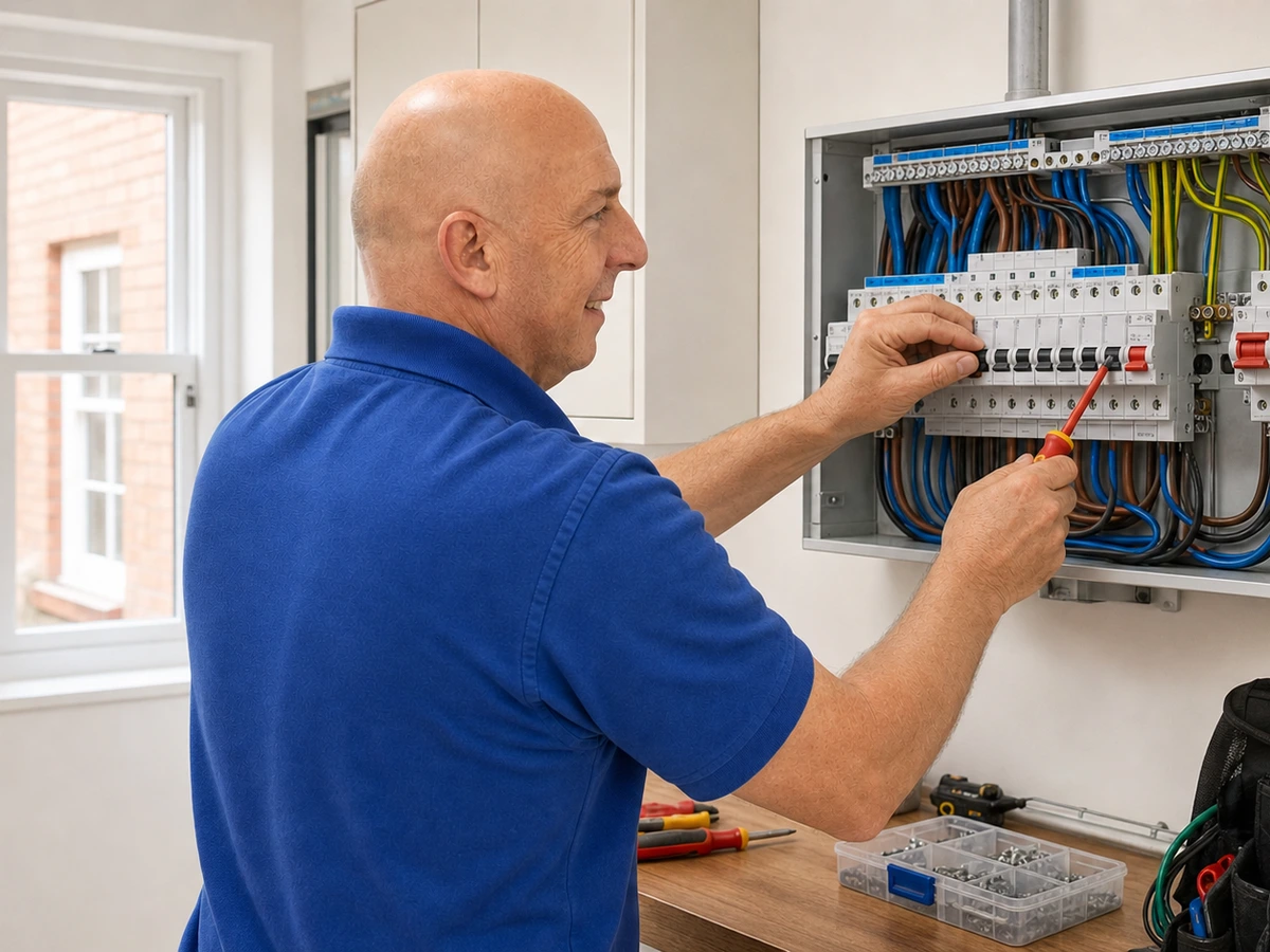 TMB - London, GB-ENG, Consumer unit replacement