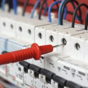 EKB Contracts logo, electrician