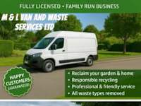 M & L Van and Waste Services Ltd logo, rubbish and waste clearance specialist in Heanor