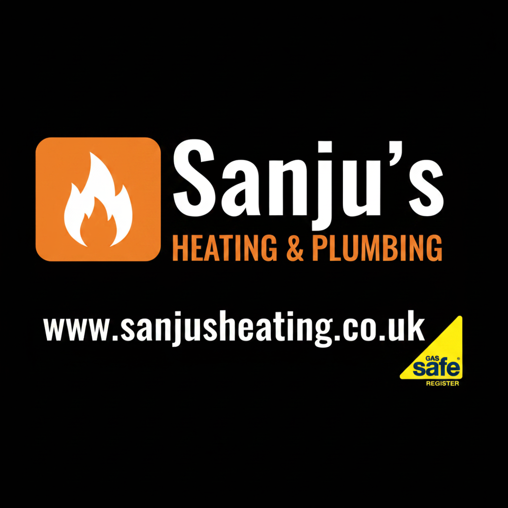 Sanju's Heating and Plumbing logo, heating engineer in Newbury