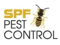 S P F Pest Control logo, pest controller in Hordle