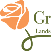 Greenfingers Garden Landscape Services logo, gardener in Hare Green