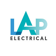 LAP Electrical logo, EV charger installer in Dunkeswell
