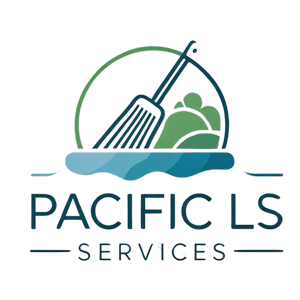 Pacific Services logo, cleaner in Caterham