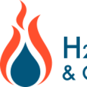 H2O Heating and Gas Services Ltd logo, air conditioning engineer in Tumble