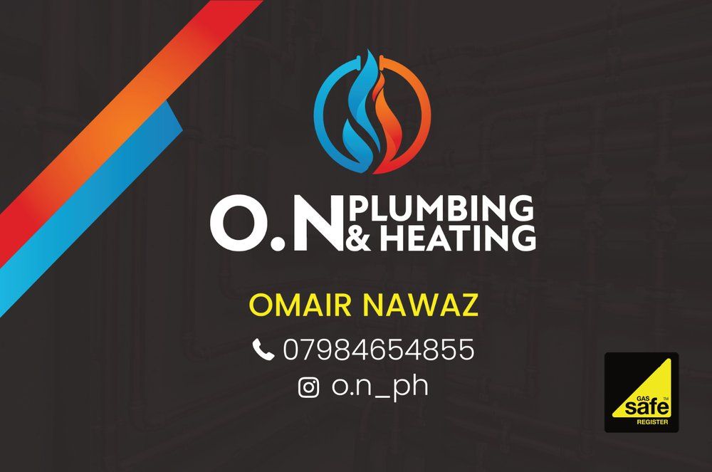 O.N Plumbing & Heating logo, plumber in Leeds