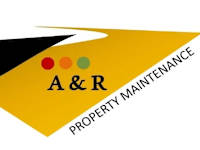 A & R Property Maintenance logo, fascia, soffit and guttering installer in Ferndown
