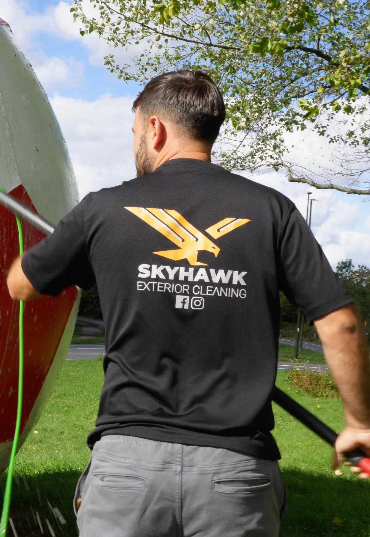 SkyHawk Exterior Cleaning, fascia, soffit and guttering installer in Crawley