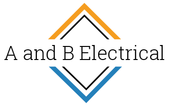 A & B Electrical Services logo, electrician in Basildon