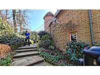 GQC Window Cleaning logo, window cleaner in Chilworth