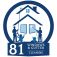 81 Windows Cleaning logo, window cleaner in Liverpool