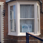 Meridian Box Sash Windows logo, window fitter in Canterbury