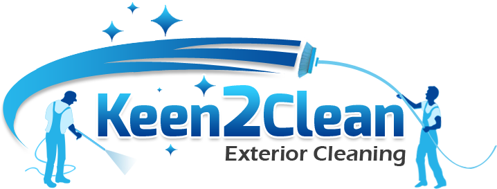 Keen2Clean Exterior & Window Cleaning logo, window cleaner in Christchurch