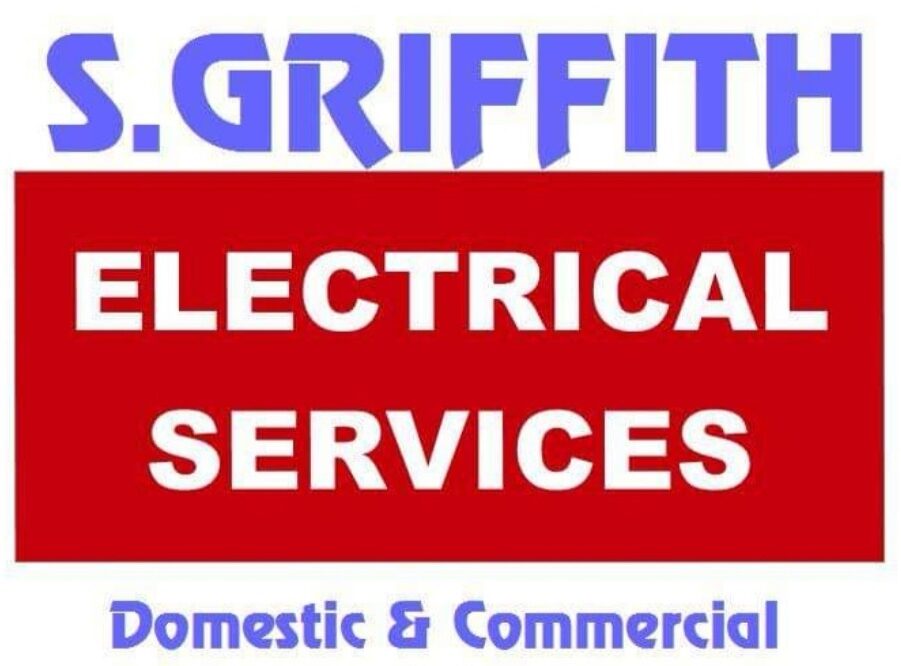 S Griffith Electrical Services logo, electrician in Colwyn Bay