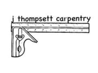 J Thompsett Carpentry logo, carpenter in Epsom