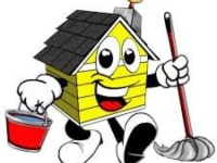 M&M Cleaning logo, cleaner in Reading