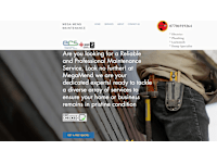 Mega Mend Maintenance logo, handyman in Eastleigh