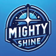 Mighty Shine Window Cleaning logo, window cleaner in Portsmouth