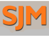 SJM Services logo, fencing and gate installer in Dunipace