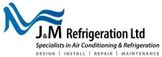 J & M Refrigeration Ltd logo, air conditioning engineer in London