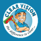 Clear Vision Window Cleaning Southampton logo, window cleaner in Romsey