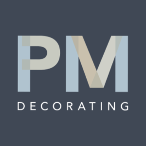 PM Decorating logo, painter and decorator in Poole