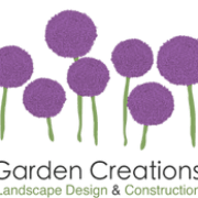Garden Creations logo, landscaper in Woodley