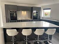H 2 O Kitchen & Bathroom Designs logo, bathroom fitter in Wisbech