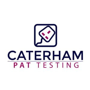 Caterham PAT Testing logo, appliance repair engineer in Caterham