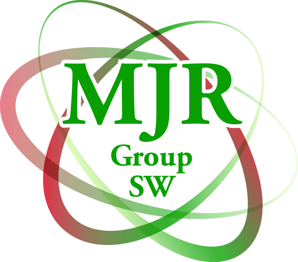 MJR Group SW logo, EV charger installer in Camborne