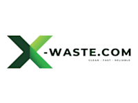 X-Waste.com logo, rubbish and waste clearance specialist in East Grinstead
