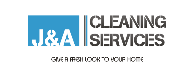 J&A Cleaning Services logo, window cleaner in Colchester