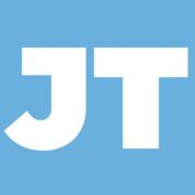 JT Window Cleaning logo, window cleaner in Eston
