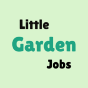 Little Garden Jobs logo, gardener in Letchworth