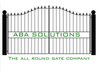 ABA Solutions logo, fencing and gate installer in Woodley