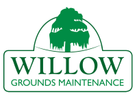 Willow Grounds Maintenance logo, gardener in Portsmouth