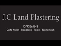 J.C Land Plastering logo, plasterer in Corfe Mullen