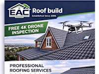 E.A.C . ROOF&BUILD logo, fascia, soffit and guttering installer in Epsom