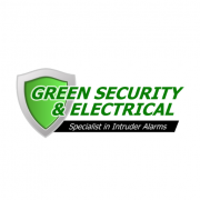 Green Security & Electrical logo, EV charger installer in Matlock