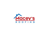 Macey’s roofing logo, roofer in Marchwood