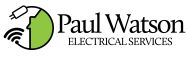 Paul Watson Electrical Services logo, EV charger installer in Collingham
