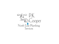PK Cooper Plumbing logo, plumber in Redcar