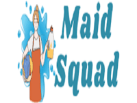 Maid Squad logo, window cleaner in Borehamwood